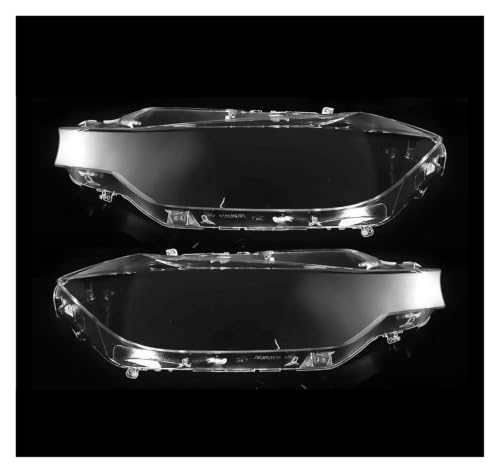 Cache lentille phare BMW Série 3 F30 F31 F35 coque transparente gauche et droite