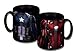 Marvel MVHDMGGR-OBQIN Captain America & Iron Man kubek torsu, ceramiczny