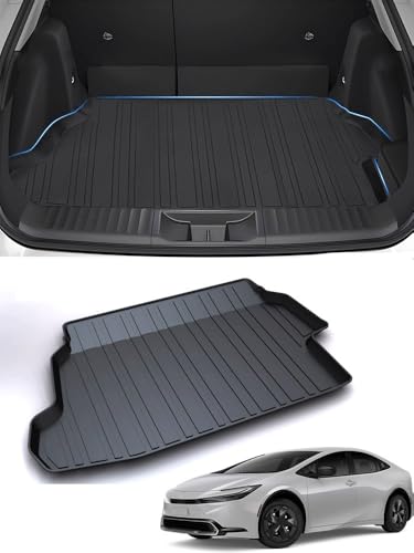 Luyhok Forro de tapete de carga com proteção total para Toyota Prius 2023 2024 2025 Tapete de carga TPE Forro de Carga Substituição do Forro do Porta-malas