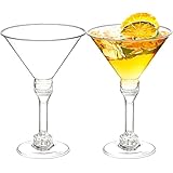 WUWEOT 60 Pack Plastic Martini...