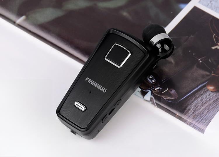 Auricular inalámbrico Bluetooth fino modelo F980 negro miniatura 1