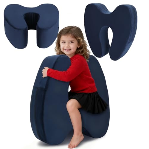 Sensory Soft Squeeze Seat, Sensory Soft Squeeze Chair for Kids – Sensory Seeking Equipment for Kids Calming Compression Rocker with Removable, Washable Cover – Ideal for Children with Sensory Needs