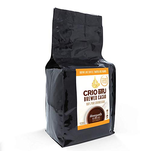 Crio Bru Venezuela Medium Roast Herbal Tea Coffee Alternative Substitute 99% Caffeine Free Keto Gluten Free Honest Low Calorie Energy Boost (80 oz) [5 lb]