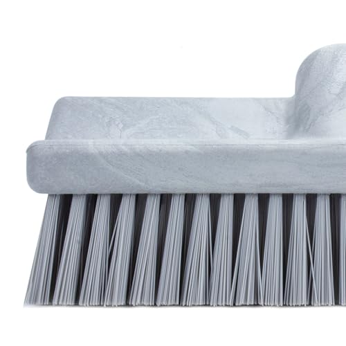 Image of SPARTA 40423EC23 Plastic Floor Scrub Brush, Wall Brush, Equipment Brush With Nonabsorbent Bristles For Industrial Kitchens, Hospitals, Commercial Cleaning, 10 Inches, Gray