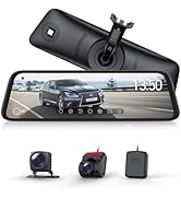 AUTO-VOX T9 Pro ドライブレコーダー ミラー型 前後カメラ 分離式