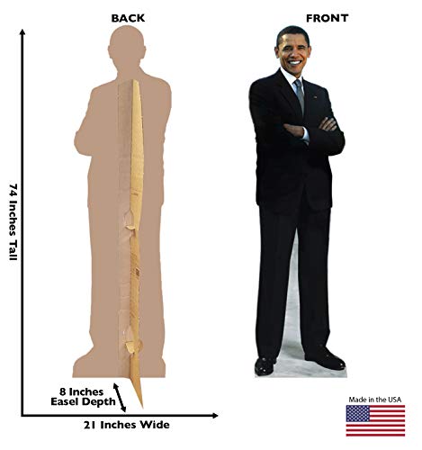 Image of Cardboard People President Barack Obama Life Size Cardboard Cutout Standup