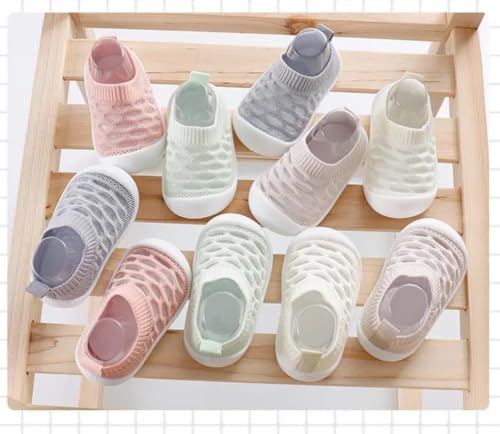 Generic Girls Cute Toddler Walking Shoes, Daycare Walking Shoes, Anti-Slip Easy On Breathable Summer Spring, Pink4