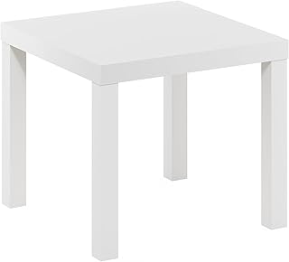 Table End Side White (2 Pack) Lack