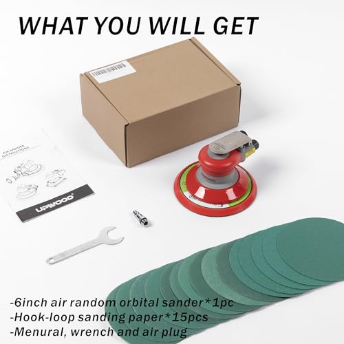Random Orbit Sander with Dust Bag