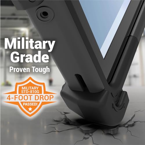 MobileDemand Flex 10B Rugged Laptop OTG Tablet w/Keyboard – Windows 11 Pro – Military Grade – Enterprise Mobile Field Work – Industrial - Construction – Heavy Duty – Ultra Durable – Lightweight