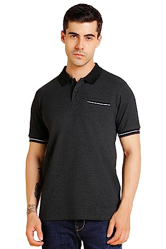Image of Dennis Lingo Men's Cotton Solid Slim Fit T-Shirt