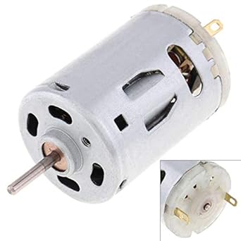 TECHDELIVERS 18000RPM ASKO MOTOR RS385 Electric Motor Carbon Brush High Speed Torque Electric Toy Cars Engine Motor Kit, for DIY Fan Toys Cars Models