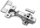 GTV 10 x Soft Close 35mm Kitchen Hinge Cabinet Door Plate + Screws by