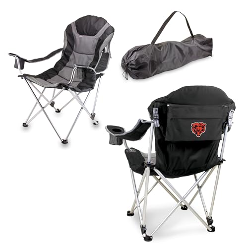 Image of Picnic TIME NFL Unisex-Adult NFL Reclining Camp Chair, Beach Chair for Adults, Sports Chair with Carry Bag