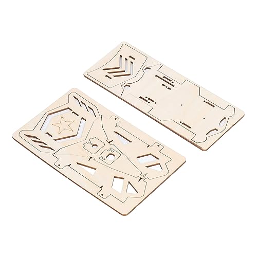 Kits de Modelos de automóviles de Madera, Rompecabezas de construcción de automóviles de Carreras con tracción en Las 4 Ruedas, experimentos científicos DIY, Juguetes educativos - imagen 2