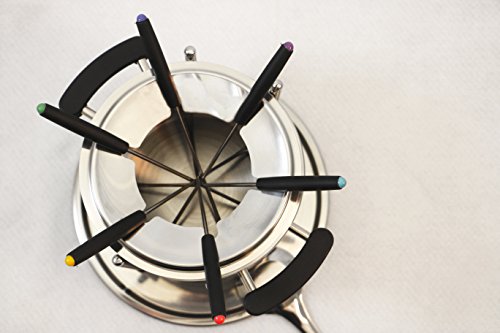 ExcelSteel 527 Fondue Set, 11 piece, Stainless Steel - Thumbnail 7