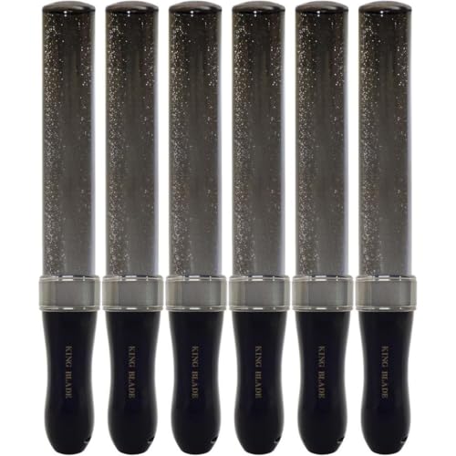 �y6�{�Z�b�g�z�L���O�u���[�h�}�b�N�X�E�c�[ KING BLADE MAX II MAX2 ���C�t�@���E�W���p�� �V���C�j���O �y�����C�g LR44�d�r2�t�� LED ���C�u �R���T�[�g �u���b�N