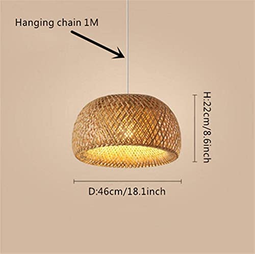 Linterna café restaurante de diseño exclusivo tejido con soporte E27 8