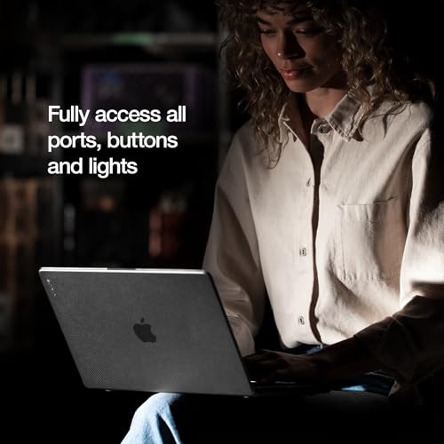 Carcasa rígida Incase MacBook Pro 16 protector transparente antigolpes para portátil 7