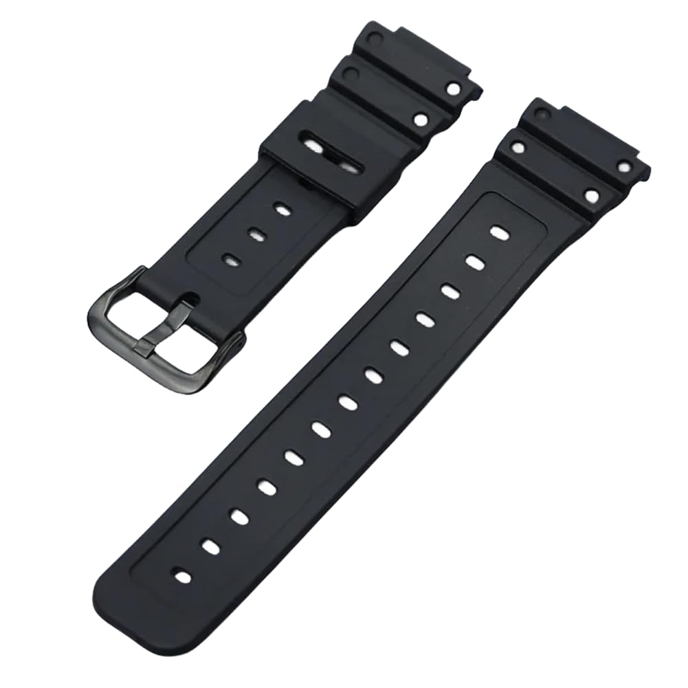 Tyogeephy Rubber G-Shock TPU Replacement Strap for Casio G-Shock 9052 6900 5600 DW5600/5000