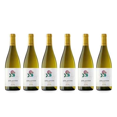 Atlantis Godello vino blanco premium selección gourmet – 6 Botellas x 75 cl