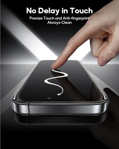 Image of Supershieldz NeoGuard True 360 Privacy Tempered Glass Screen Protector Guard for iPhone 12 and 12 Pro, 9H Hardness, Anti-Static, Case-Friendly, Easy Installation Kit - 1 Pack