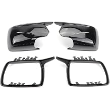 1 Pair Rear View Side Case Trim M Style Car Rearview Mirror Caps New M Look Mirror Covers Compatible for BMW X3 X 3 E83 2003-2010