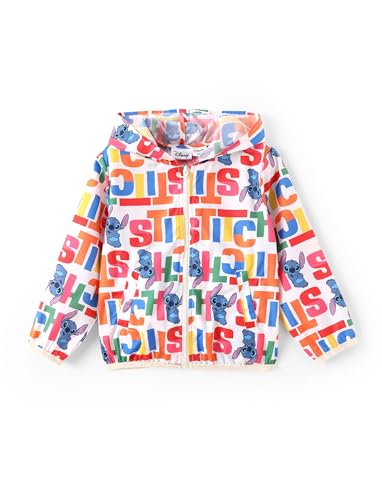 Veste bomber légère Disney pour enfant blouson mi-saison Mickey Stitch