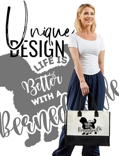 InnoBeta Bernedoodle Bolsa Tote para Mujer miniatura 2