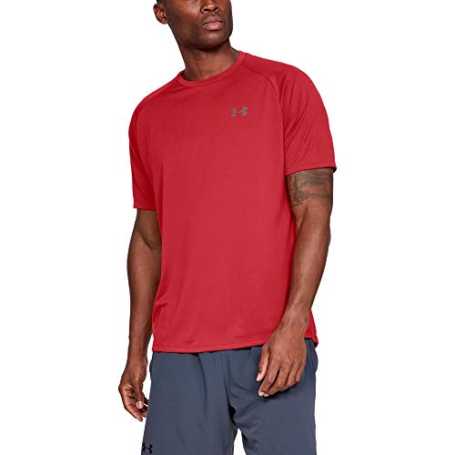 Under Armour Men's UA Tech™ 2.0 Short Sleeve 3XLT Red