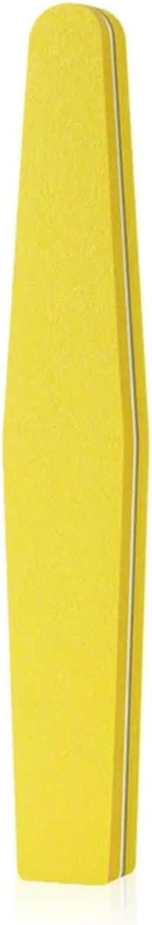 Sponge Nail Buffers 40pcs Professional Diamond Sponge Nail File Buffer 100 180 Grit for Manicure Acrylic Fake Nails Polisher Block Art Tools(Yellow)