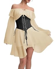 03-beige+black Corset