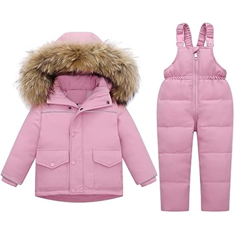 Fewlby Kids Snowsuit Set for Winter Cover