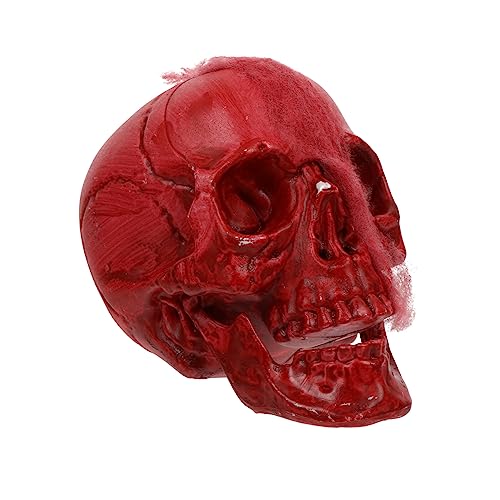 Crâne d'Halloween YRYRYW pour ornement de bureau et décoration d'horreur