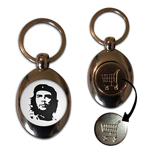 Che Guevara - Llavero de fichas de Monedas de Metal de 1 £ / 1 €