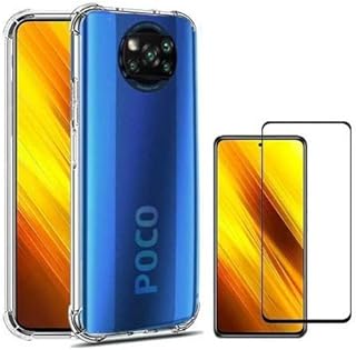 Kit Capa + Película de Vidro 3D 5D 9D Xiaomi Poco X3 / Poco x3 NFC + Kit Aplicação