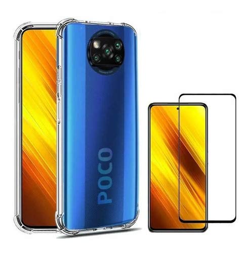 Kit Capa + Película de Vidro 3D 5D 9D Xiaomi Poco X3 / Poco x3 NFC + Kit Aplicação