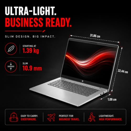 Image of HP ProBook 440 G11 Laptop | Intel Core Ultra 7 155U Processor | 16GB DDR5 RAM | 512GB PCIe NVMe SSD | 14-Inch Business Laptop | Intel Arc Graphics | Wi-Fi 6E | FreeDOS | USB-C & HDMI 2.1 (DJ9P3PT)