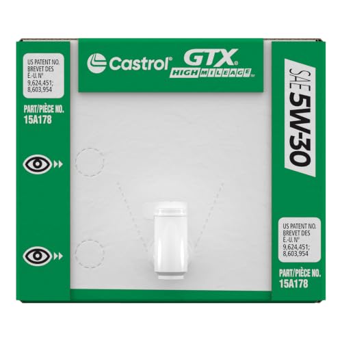 Castrol GTX High Mileage 5W-30 Aceite para Motor Sintético 6 Galones miniatura 2