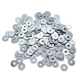 300 pcs Aluminum Pop Rivet Washers for 3/16 inch Diameter Rivets, Backup Blind Rivets Washer
