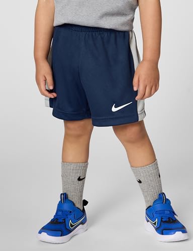Image of Nike Boys' Dri-FIT Swoosh Logo T-Shirt and Mesh Shorts 2-Piece Outfit Set