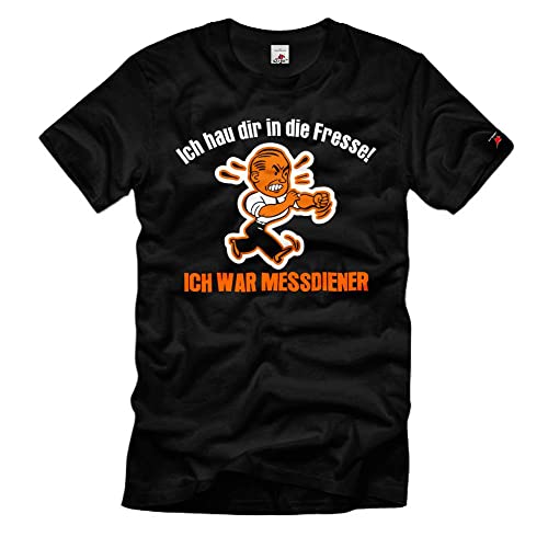 T-shirt Messdiener Kirche style urbain décontracté noir XXXL