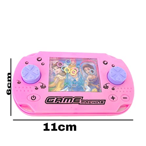 Image of JNiL Piggie Plastic Water Ring Game (Multicolour, for 3+ Years) (Pack of 1) (Pink)