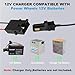 12V Battery Charger Replacement for Power Wheels,12V Charger for Power Wheels Gray Battery and Orange Top Battery,12 Volt Battery Charger for Ride on Toys