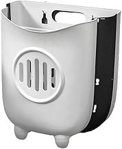 JCAKES Large Laundry Basket Foldable Dirty Clothes Basket Dirty Clothes Basket Wall Hanging Dirty Clothes Storage Basket Toilet Bathroom Wall Hanging Laundry Basket Household, For Bedroom,Bathroom