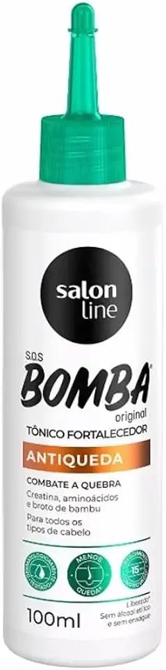 Salon Line Tonico Fortalecedor Antiqueda SOS Bomba, Branco