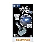 SYLVANIA - D1S SilverStar zXe HID (High Intensity Discharge) Headlight Bulb - High Performance Brighter and Whiter Light, Xenon Fueled, with a HID Attitude and Style (Contains 1 Bulb)