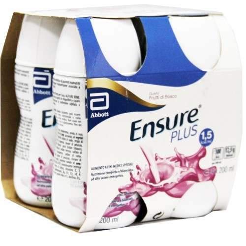 Ensure Plus Gusto Frutti di Bosco 4X200 ml