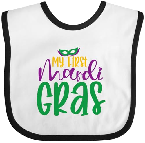 inktastic My First Mardi Gras Baby Bib