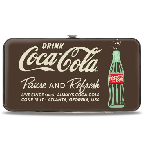 Buckle-Down Coca-Cola Hinged Clasp Wallet